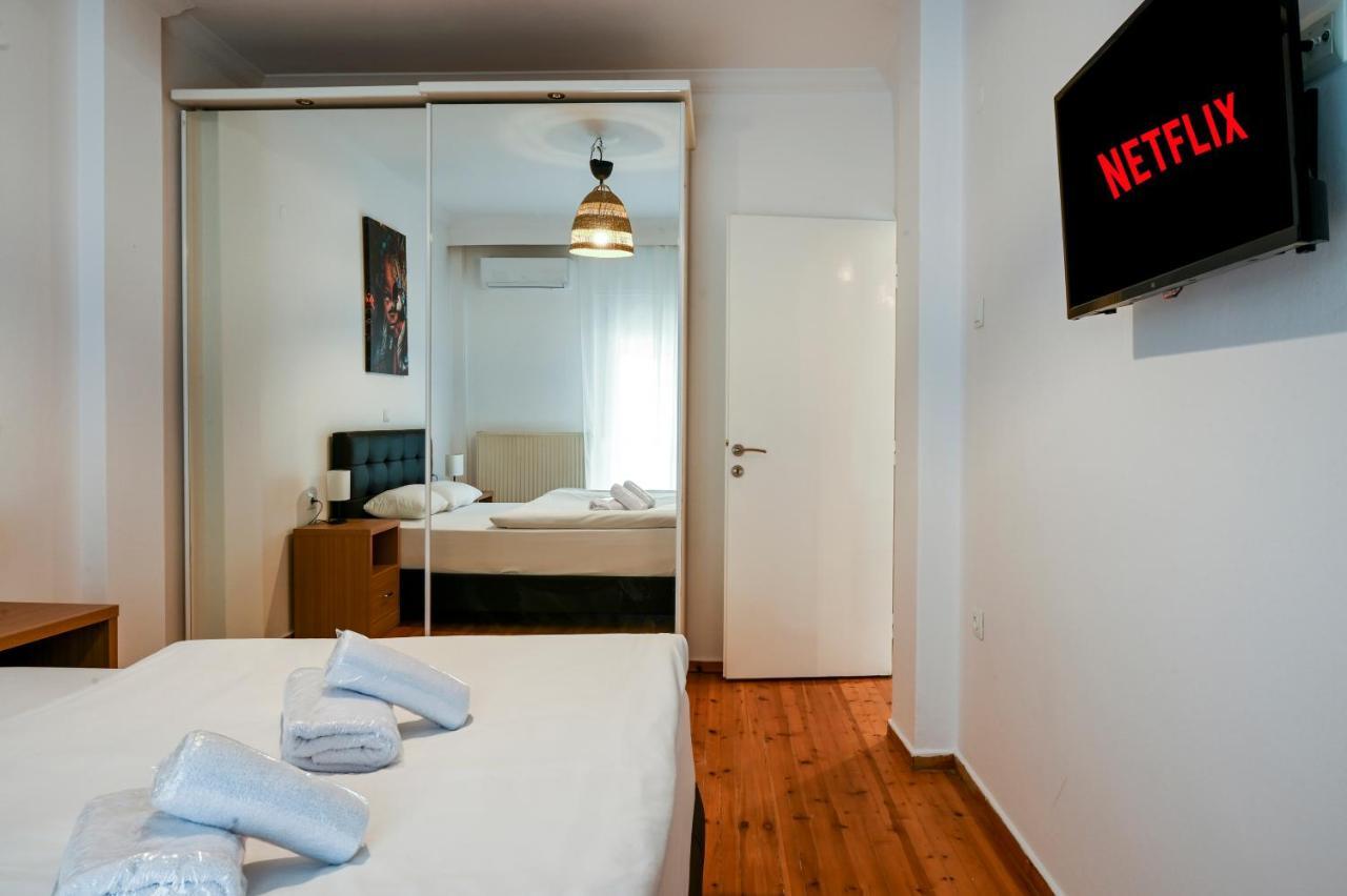 Thessaloniki Center Deluxe Apartment Bagian luar foto