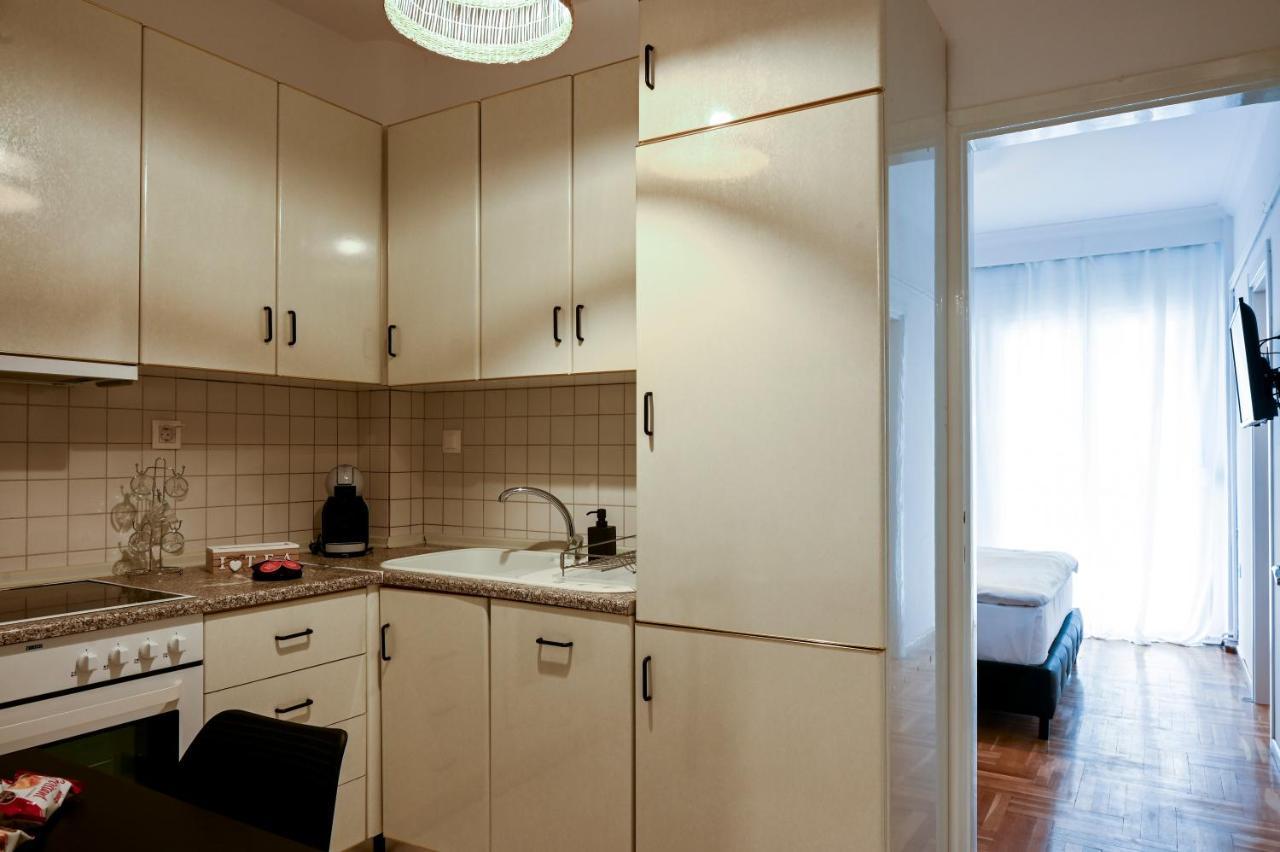 Thessaloniki Center Deluxe Apartment Bagian luar foto